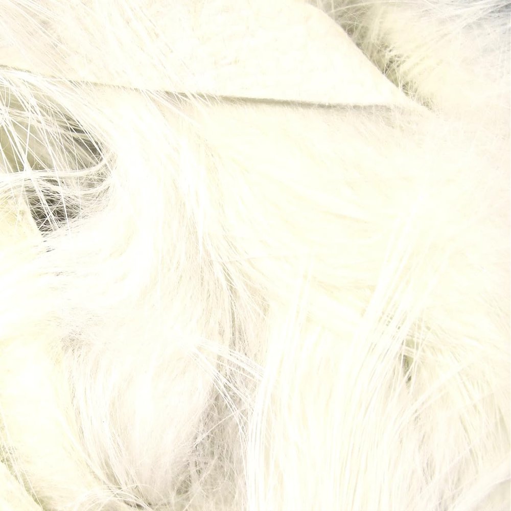 Hareline Fly Tying Magnum Rabbit Strips - White