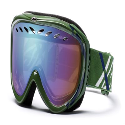 Smith Transit Airflow Goggle (Sensor Mirror, Heritage Green Twill)
