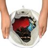 Littlearth NFL Indianapolis Colts Hoodie Purse, Team Color, 9.5 x 15.5 x 4 view 3