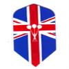 25 Sets #3078 AmeriThon Union Jack Dart Flights view 1