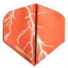 25 Sets #3474 AmeriThon Red/Silver Lightning Bolts Dart Flights view 1