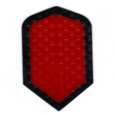 25 Sets #3109 AmeriThon Red Embossed "No Stinking Logos" Dart Flights