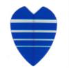 25 Sets #3168 AmeriThon Blue/Clear Bands Dart Flights view 1