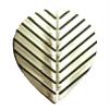 25 Sets #3276 AmeriThon Silver/Black Feathery Embossed Dart Flights