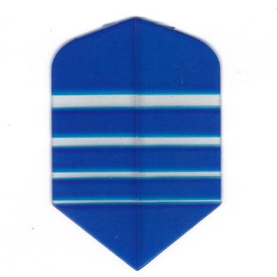 25 Sets #3169 AmeriThon Blue/Clear Bands Dart Flights