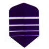 25 Sets #3158 AmeriThon Purple/Clear Bands Dart Flights view 1