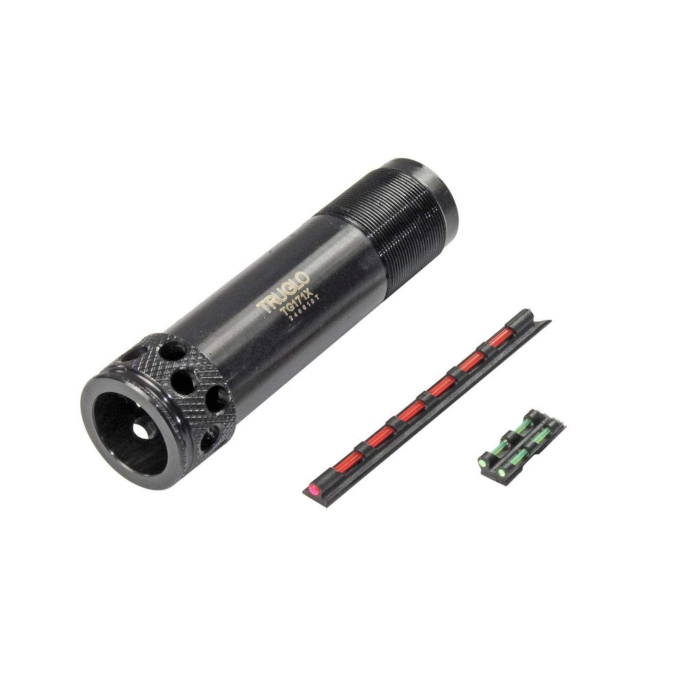 TRUGLO Gobble-Stopper Xtreme Gun Choke Tube Combo - Includes Universal-Fit Fiber Optic Sight, Mossberg 835/935 12 Gauge