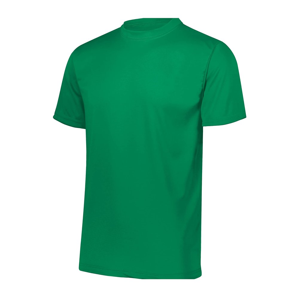 Augusta Sportswear Men's Wicking T-Shirt, Small, Kelly