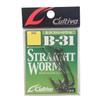Owner B-31 Straight Worm Hook 5/0 Fishing Hook view 1