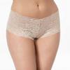 INC International Concepts Women's Plus Lace Boyshort Panty (Large, Frappe) view 2