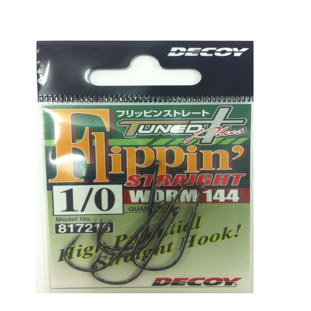 KATSUICHI Decoy Worm 144 Flippin Straight 1/0