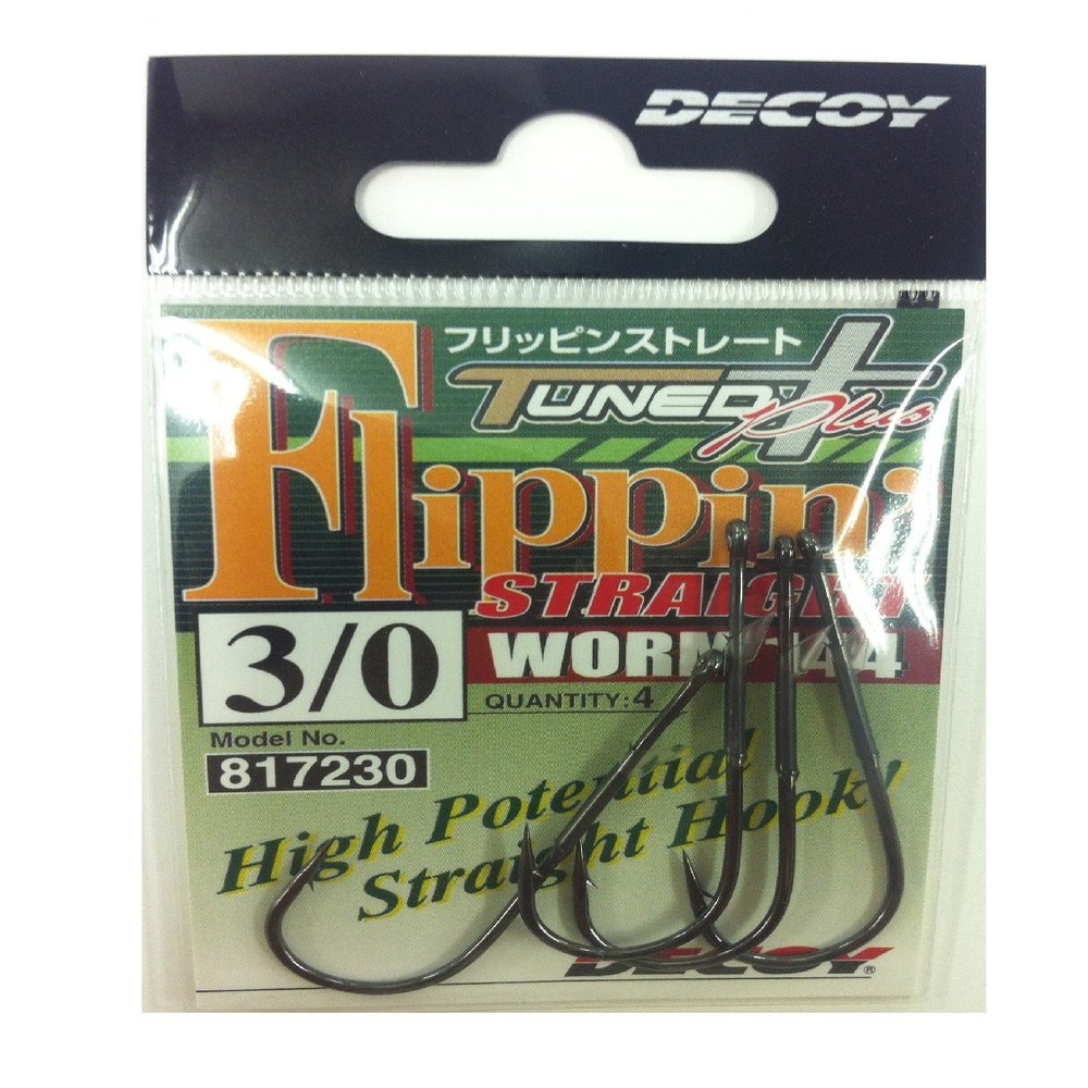KATSUICHI Decoy Worm 144 Flippin Straight 3/0