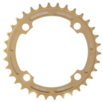 e thirteen by the hive 38T Guidering, 7075-T6, Gold Ano