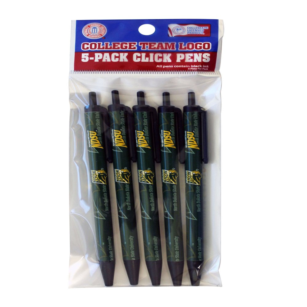 NCAA North Dakota State Disposable Click Pens