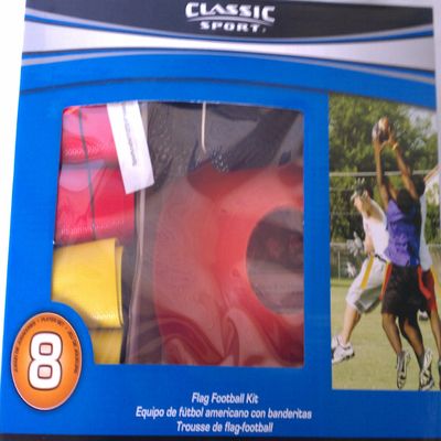 Classic Sport Flag Football Set (4 red and 4 Yellow)