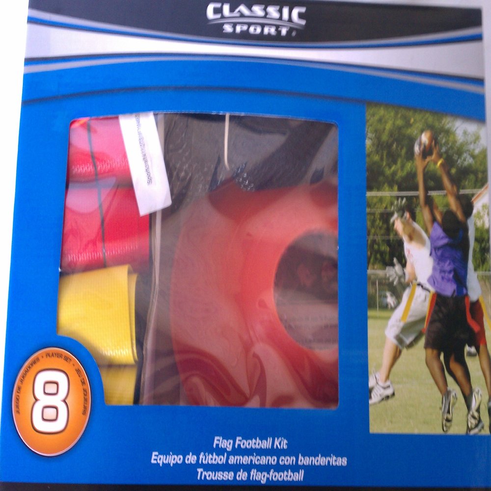 Classic Sport Flag Football Set (4 red and 4 Yellow)
