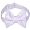 Vesuvio Napoli Men's Dress Vest & BowTie Solid Lavender Purple Color Bow Tie Set size 3XL view 3
