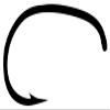TIEMCO Fly Hook Q100 TMC2487 No. 10 view 1