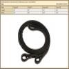 Henri De Rivel Pro X-Long Flat Laced Rein Havana view 2