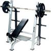 York Barbell 54038 St Olympic Incline Bench withGun Racks , White view 1