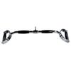 Chrome Pro Style Lat Bar with Rubber Ergo Grips Revolving 24 view 1