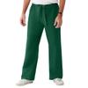 Medline ComfortEase Unisex Reversible Drawstring-Waist Scrub Pants, Evergreen, Size 2XL, Regular Inseam view 1