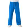 Medline ComfortEase Unisex Reversible Drawstring-Waist Scrub Pants, Royal Blue, Size 2XL, Regular Inseam view 2