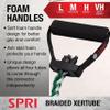 SPRI Braided Xertube Resistance Bands  Premium Exercise Band for Men & Women  Workout Equipment for Home Gym Fitness Training  Comfort Grip for Strength, Weights, and Resistance - Light view 4
