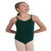 Capezio girls Classic Princess Camisole Leotard, Hunter Green, Medium (7-8) view 1