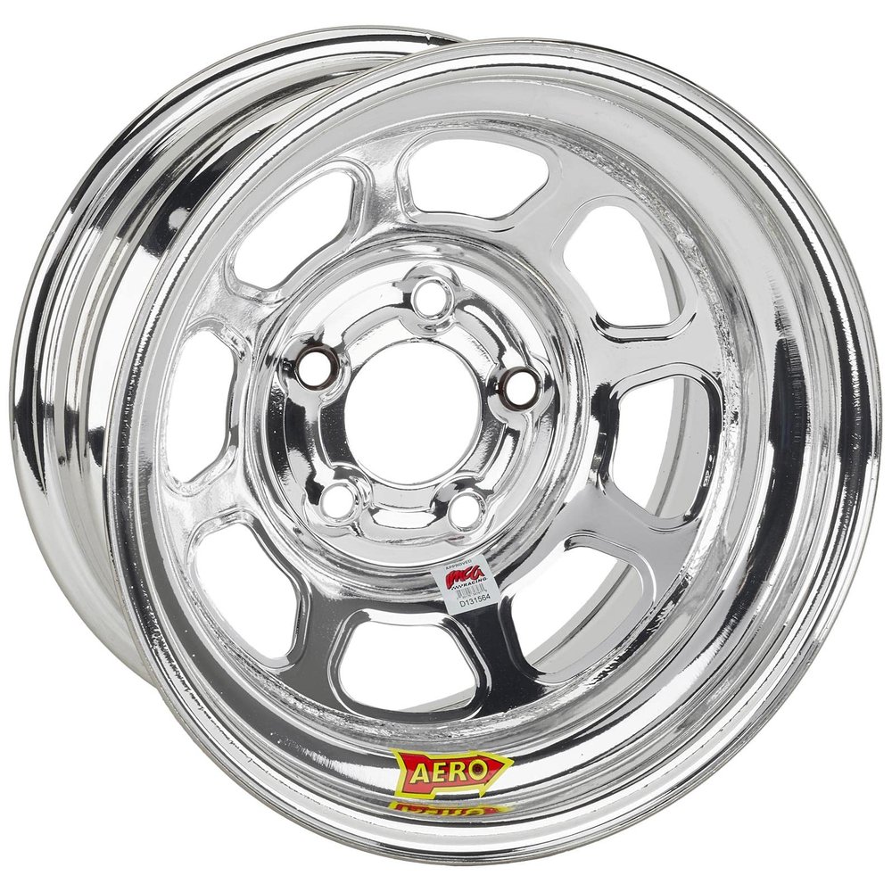 Aero Race Wheel 52-084720 15X8 2IN 4.75 SILVER