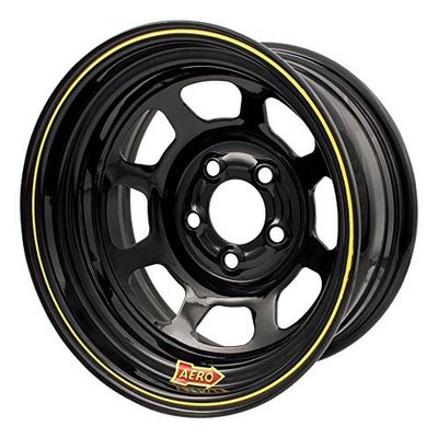 Aero Race Wheel 50-104740 15X10 4IN. 4.75 BLACK