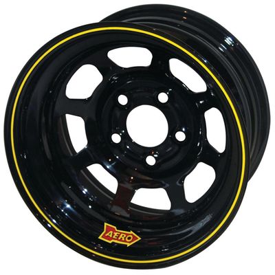 AERO Race Wheels 58-104720 15x10 2in 4.75 Black