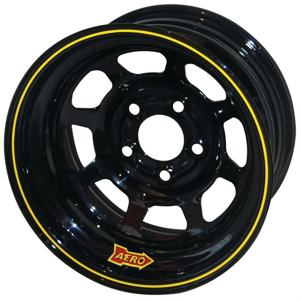 AERO Race Wheels 58-104720 15x10 2in 4.75 Black