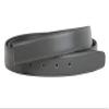1 1/8 Inch Clamp On Gold One Size Fits All Faux Leather Belt Size: One-size-fits-all Color: Grey view 3