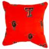 College Covers Everything Comfy Texas Tech Red Raiders 16" x 16" Decorative Pillow view 1