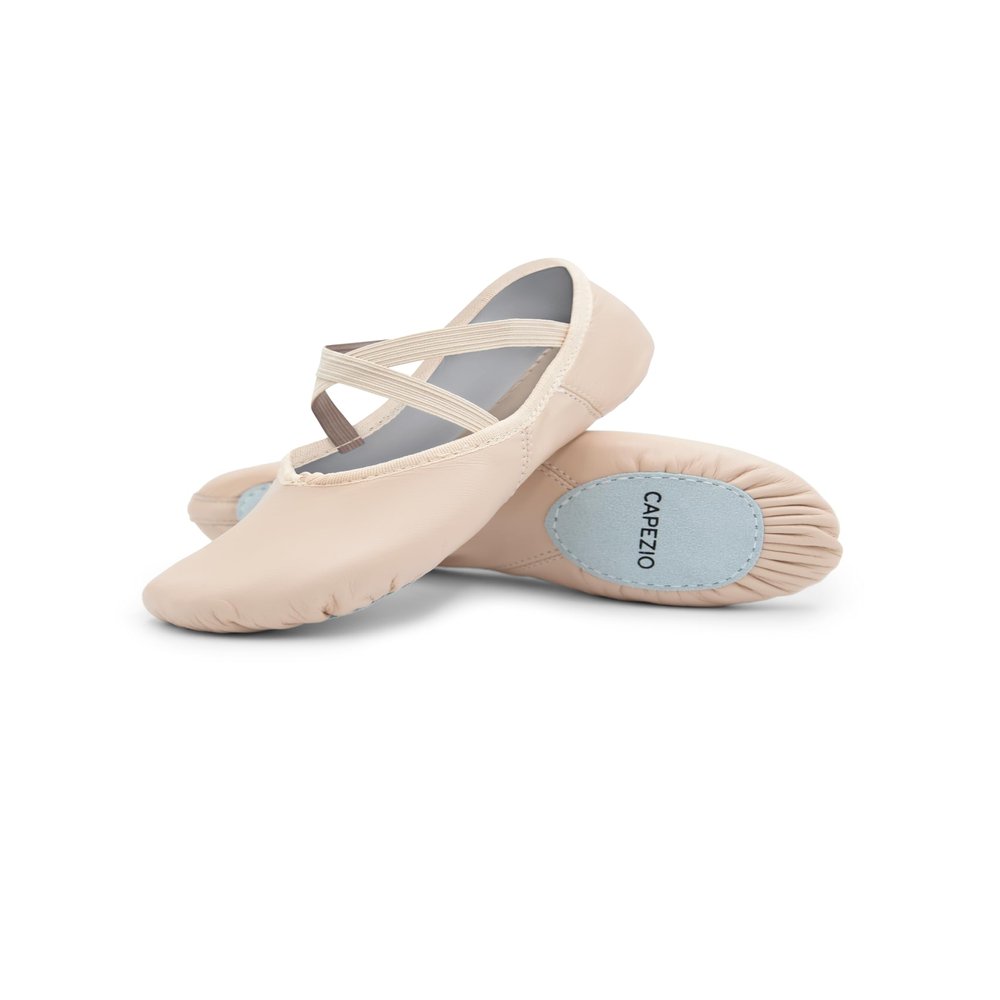 Capezio womens Juliet Dance Shoe, Light Pink, 6.5 Wide US