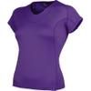 Mizuno Women's Meridian Running Tee Shirt, Pansy, Medium view 1