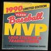 FLEER 1990 Limited Edition MVP Sealed Box w/ 44 Cards + 6 Logo Stickers- Ripken, Bondsm Griffey, Gwynn, Clemens + More view 1
