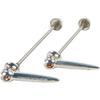 Zipp Stainless Steel Aero Quick-Release Skewer - Pair Stainless, One Size view 1