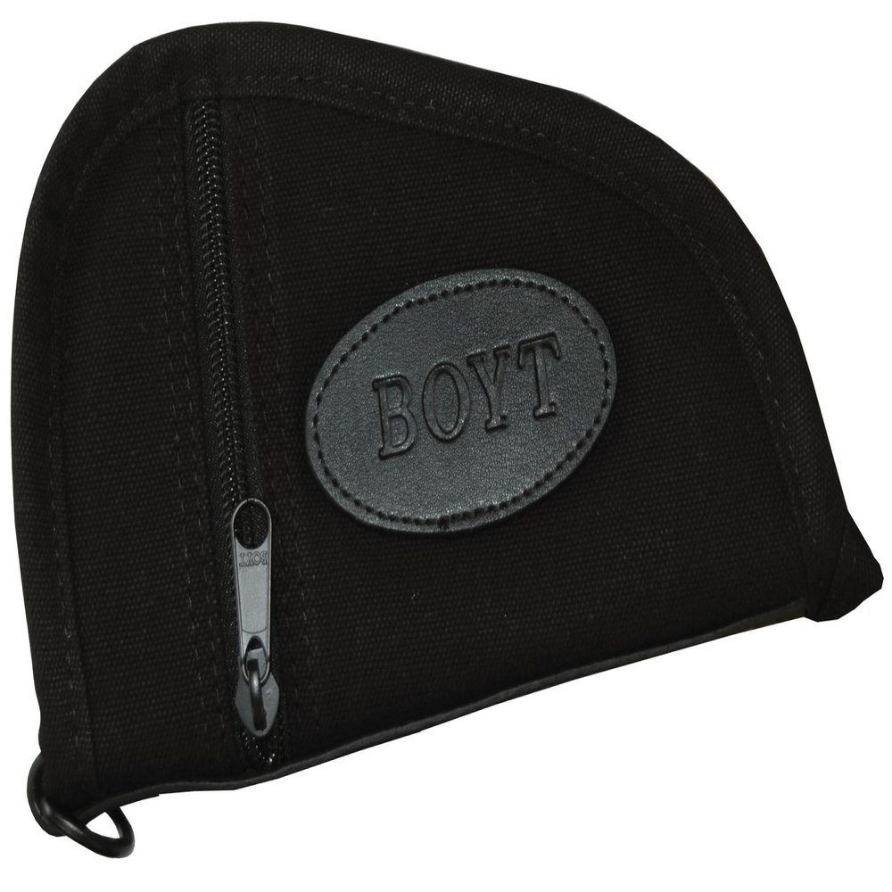 Boyt Harness Heart Shaped Handgun Case with Pocket (Black, 12-Inch)