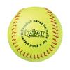 Kaiser KW-022 Soft Ball, No. 3, Yellow, Cork, Practice, Leisure, Family Sports