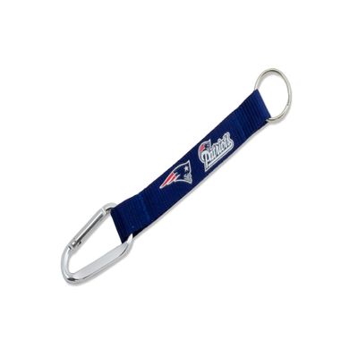 aminco NFL New England Patriots Carabiner Lanyard Keychain, 5