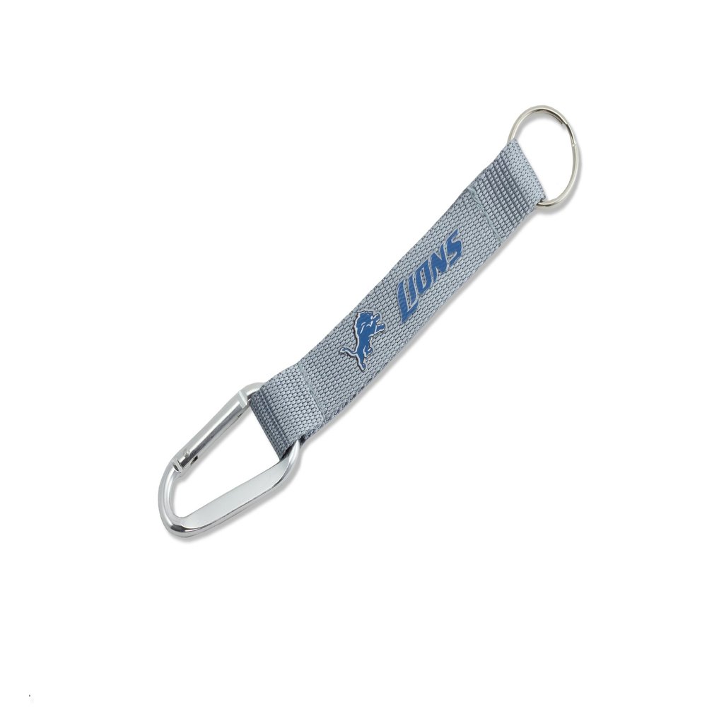 aminco NFL Detroit Lions Carabiner Lanyard Keychain, 5