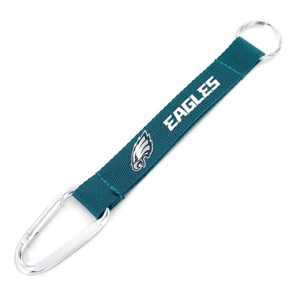 NFL Philadelphia Eagles Carabiner Lanyard Keychain