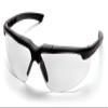Pyramex Reatta Safety Eyewear, Infinity Blue Lens With Charcoal Frame view 1