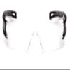 Pyramex Endeavor Safety Eyewear, Clear Lens With Translucent Gray Temples view 2