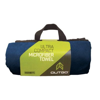 Gear AID Quick Dry Microfiber Towel for The Gym, Travel and Camping, Navy, X-Large, 35"x62"