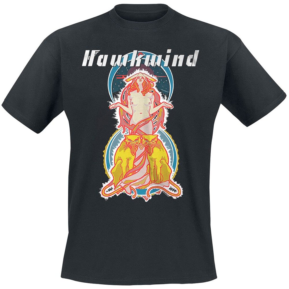 Plastic Head Men's Hawkwind-Space Ritual-T-Shirt