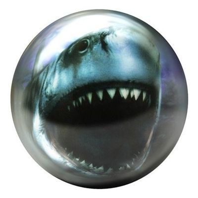 Shark Glow Viz-A-Ball Bowling Ball (6lbs)