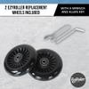 EzyRoller Replacement Wheels 96 mm - Set of 2 - Fits Classic, Drifter, and Junior Only view 3